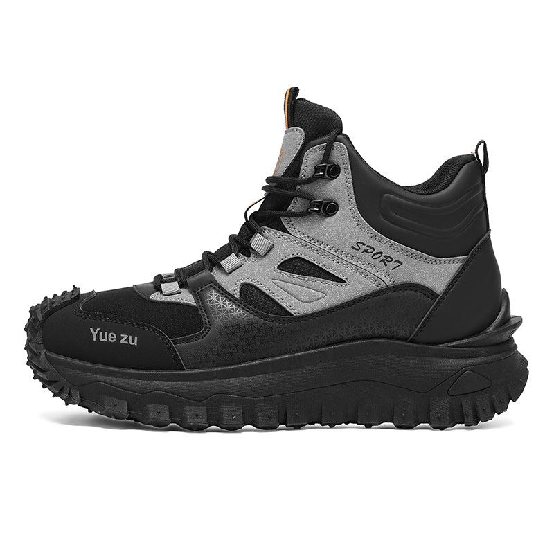 (🎁FREE SOCKS + INSOLES🧦)Men’s Protective Hiking & Work Shoes | Wide Toe Box, Arch Support & Puncture-Resistant Midsole