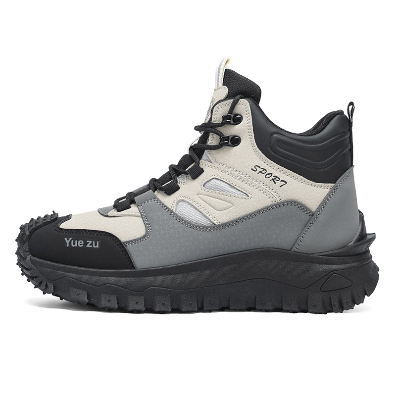 (🎁FREE SOCKS + INSOLES🧦)Men’s Protective Hiking & Work Shoes | Wide Toe Box, Arch Support & Puncture-Resistant Midsole