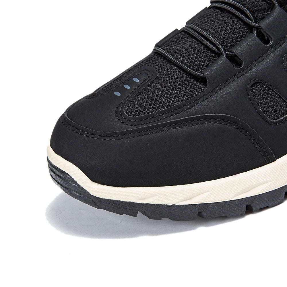 (⏰Clearance Sale)Men's Cushioned Mesh Hiking Shoes - Slip-On, Breathable, Slip-Resistant, Wide Toe Box with Arch Support