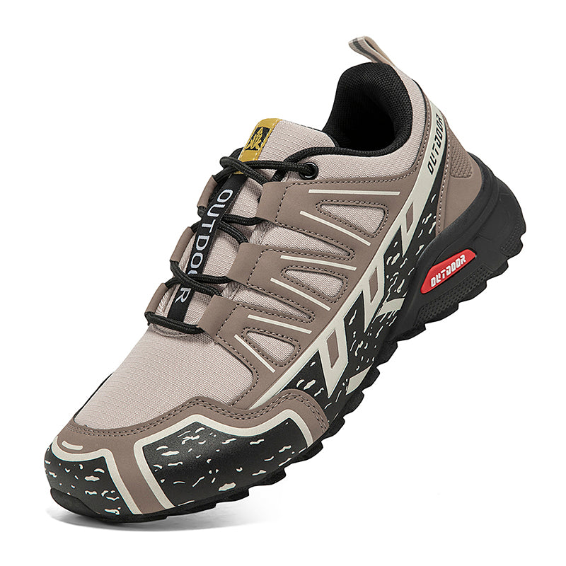 Men’s Wide-Fit Mesh Hiking & Walking Shoes for Swollen, Tired Feet | Arch Support & All-Day Cushioning
