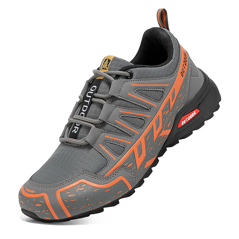 Men’s Wide-Fit Mesh Hiking & Walking Shoes for Swollen, Tired Feet | Arch Support & All-Day Cushioning