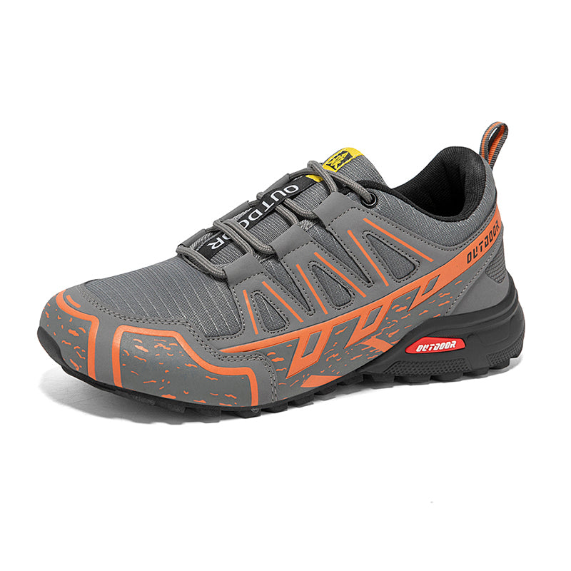Men’s Wide-Fit Mesh Hiking & Walking Shoes for Swollen, Tired Feet | Arch Support & All-Day Cushioning