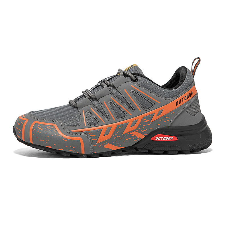 Men’s Wide-Fit Mesh Hiking & Walking Shoes for Swollen, Tired Feet | Arch Support & All-Day Cushioning