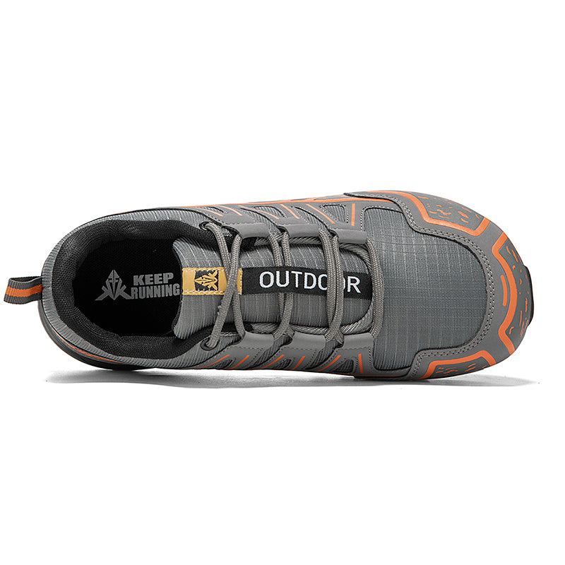 Men’s Wide-Fit Mesh Hiking & Walking Shoes for Swollen, Tired Feet | Arch Support & All-Day Cushioning