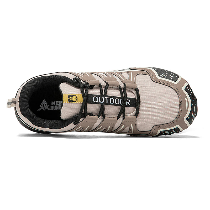 Men’s Wide-Fit Mesh Hiking & Walking Shoes for Swollen, Tired Feet | Arch Support & All-Day Cushioning