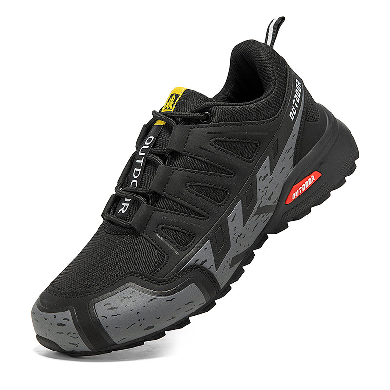 Men’s Wide-Fit Mesh Hiking & Walking Shoes for Swollen, Tired Feet | Arch Support & All-Day Cushioning