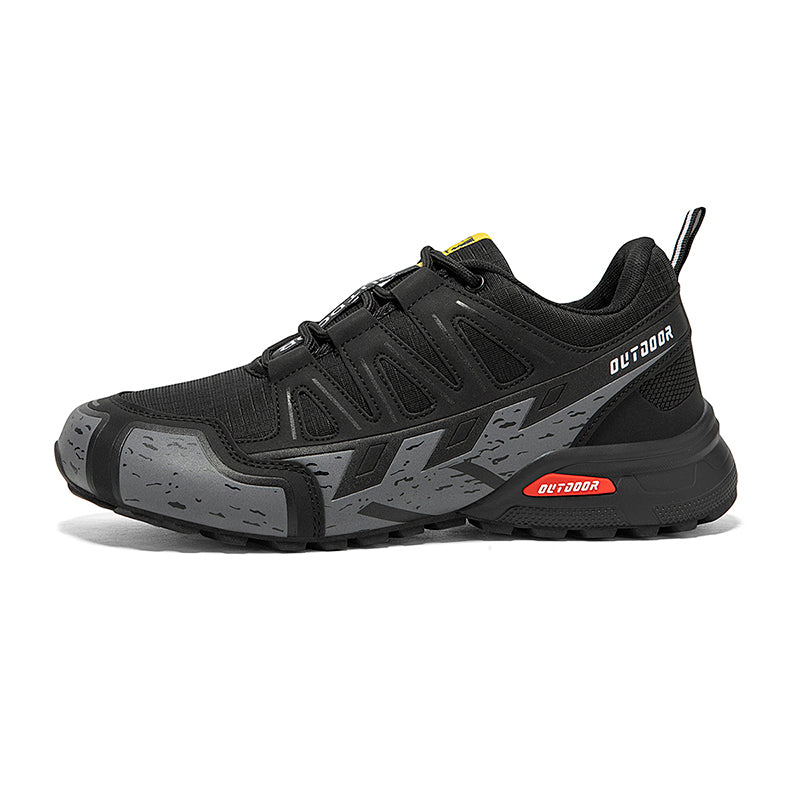 Men’s Wide-Fit Mesh Hiking & Walking Shoes for Swollen, Tired Feet | Arch Support & All-Day Cushioning
