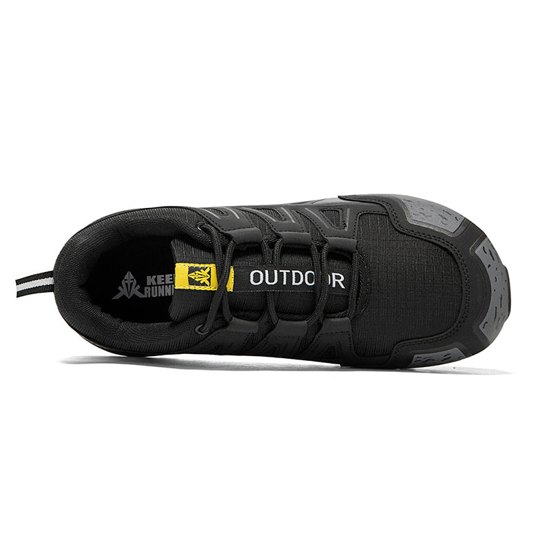 Men’s Wide-Fit Mesh Hiking & Walking Shoes for Swollen, Tired Feet | Arch Support & All-Day Cushioning