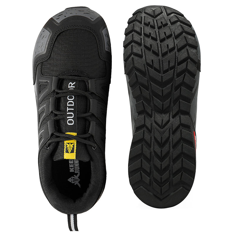 Men’s Wide-Fit Mesh Hiking & Walking Shoes for Swollen, Tired Feet | Arch Support & All-Day Cushioning