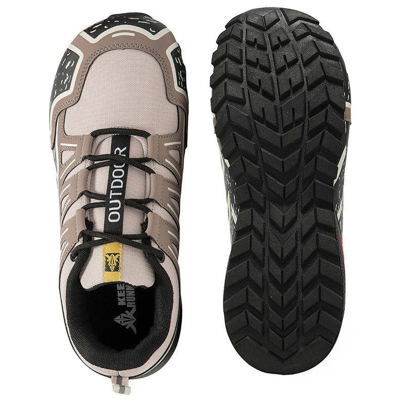 Men’s Wide-Fit Mesh Hiking & Walking Shoes for Swollen, Tired Feet | Arch Support & All-Day Cushioning