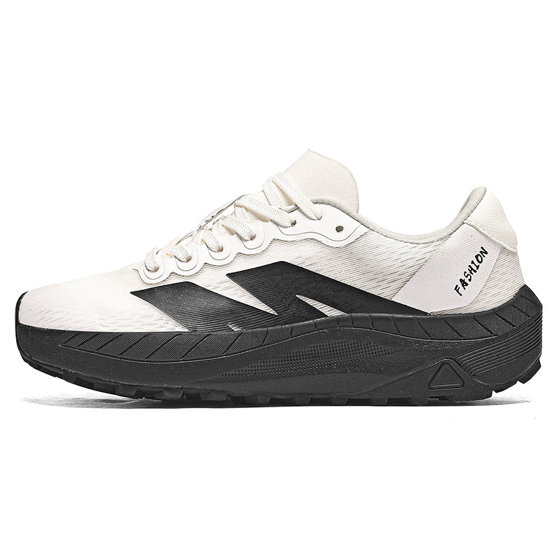 Men's Mesh Walking Shoes - Lace-Up, Breathable, Lightweight, Maximum Support, Wide Toe Box with Arch Support