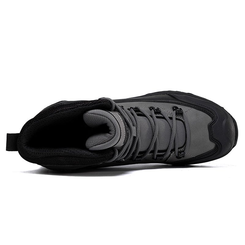 Men's Genuine Leather Work Boots - Lace-Up, Waterproof, Slip Resistant & Insulated Rubber Outsole,Puncture Resistant, Wide Toe Box with Arch Support