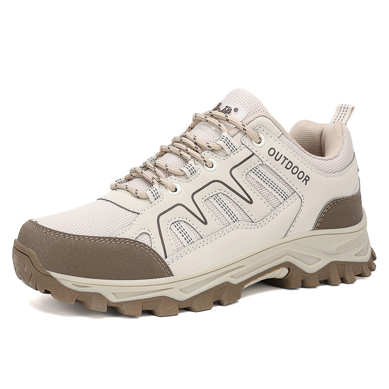 Men’s Mesh Walking Shoes for Long Days on Your Feet — Wide Toe Box, Arch Support & Adjustable Lace-Up Fit