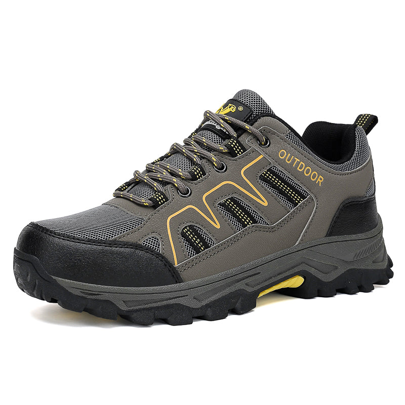 Men’s Mesh Walking Shoes for Long Days on Your Feet — Wide Toe Box, Arch Support & Adjustable Lace-Up Fit