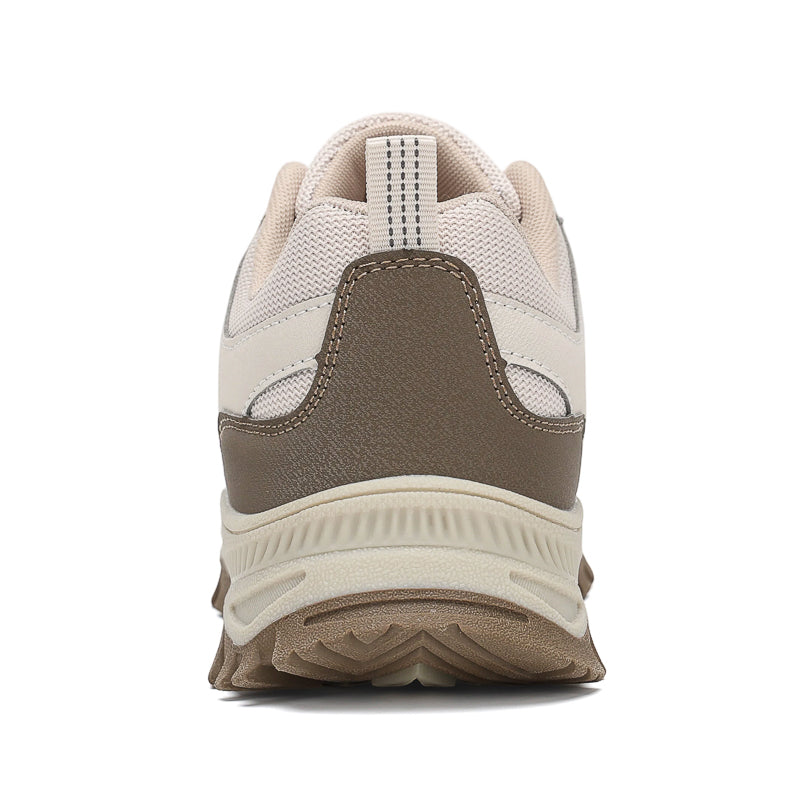 Men's Mesh Hiking Shoes - Lace-Up, Enhanced Support, Wide Toe Box with Arch Support