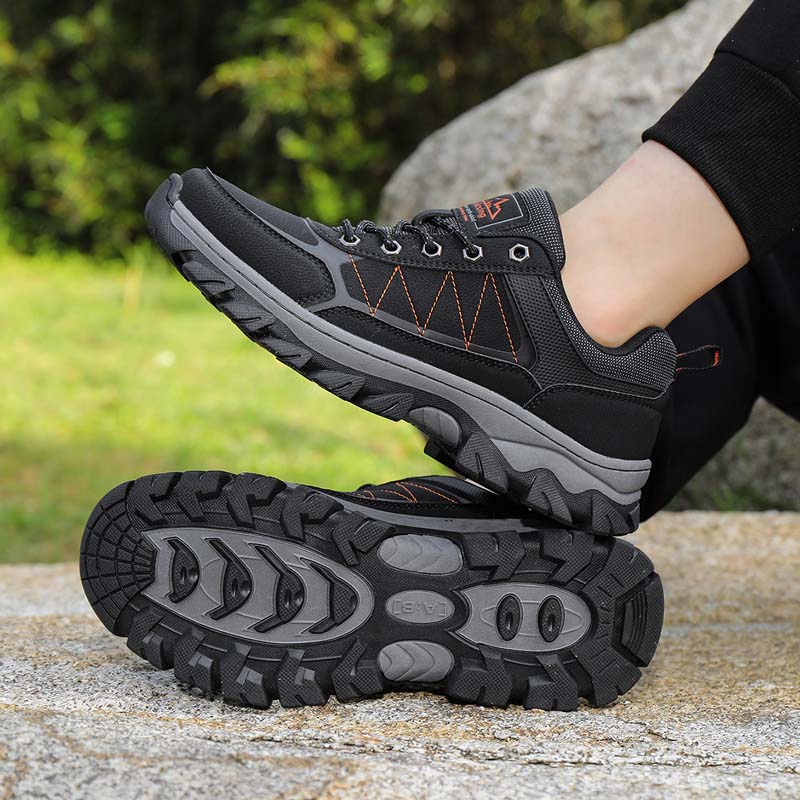 Men's Orthopedic Walking Shoes - Wide Fit, Arch Support, Pain Relief, Non-Slip Thick Sole, All Day Comfort For Nurses, Teachers, Workers, Walkers