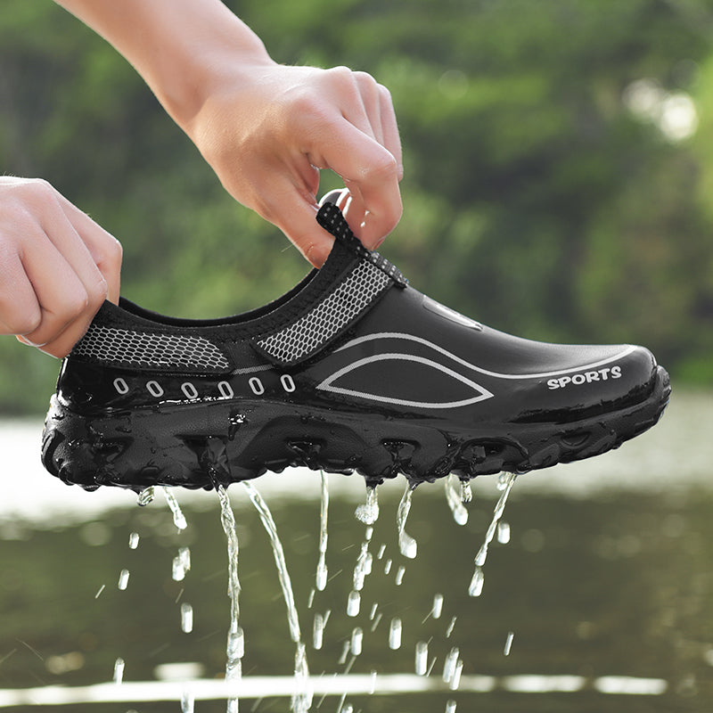 (⏰Clearance Sale - 70% OFF) Mens Non-Slip Quick Drying Beach Water Shoes Waterproof Breathable Water Hiking Shoes for Swimming Fishing