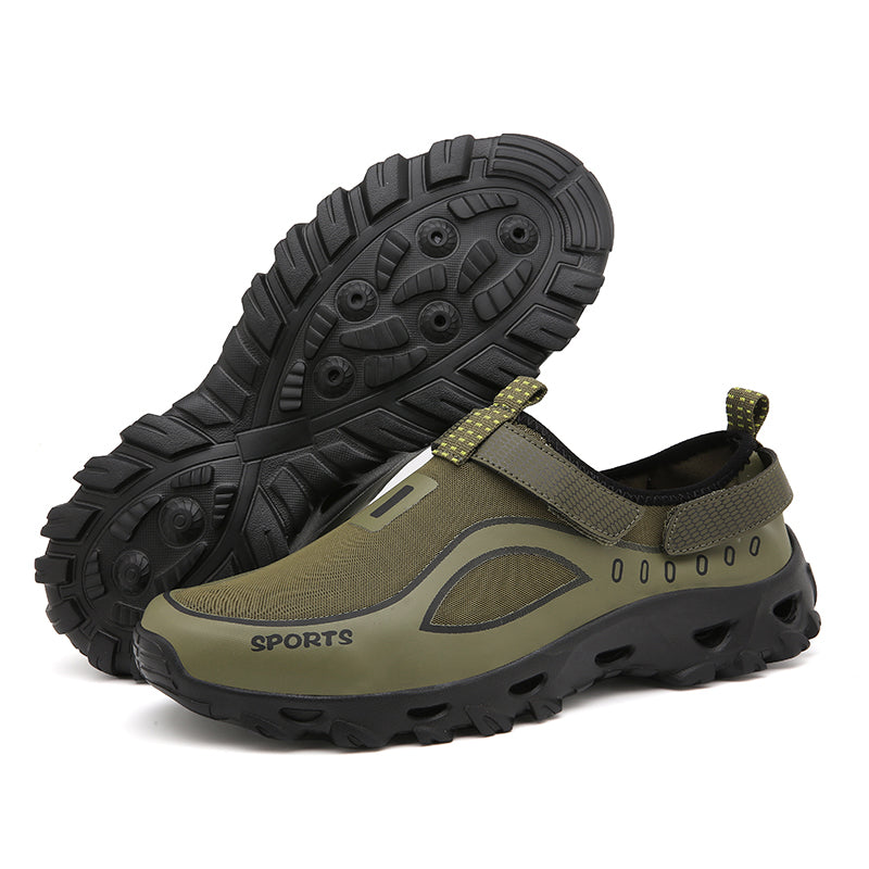 (⏰Clearance Sale - 70% OFF) Mens Non-Slip Quick Drying Beach Water Shoes Waterproof Breathable Water Hiking Shoes for Swimming Fishing