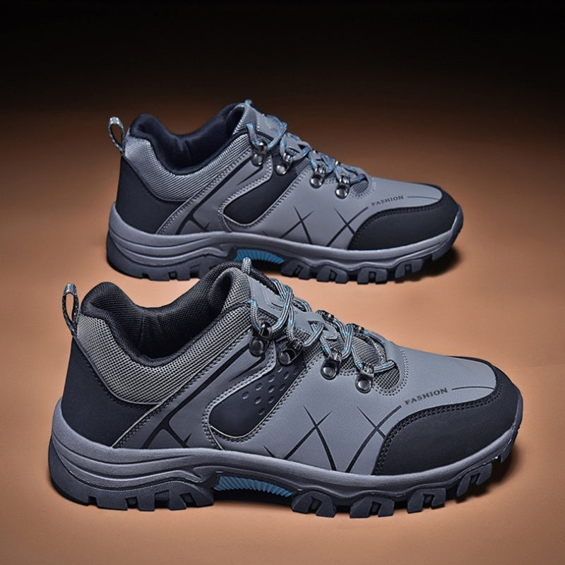 (💥NOW ON: 53% OFF Independence Day Sale!🔥) Latest Men's Genuine Leather Non-Slip Waterproof Outdoor Hiking Shoes