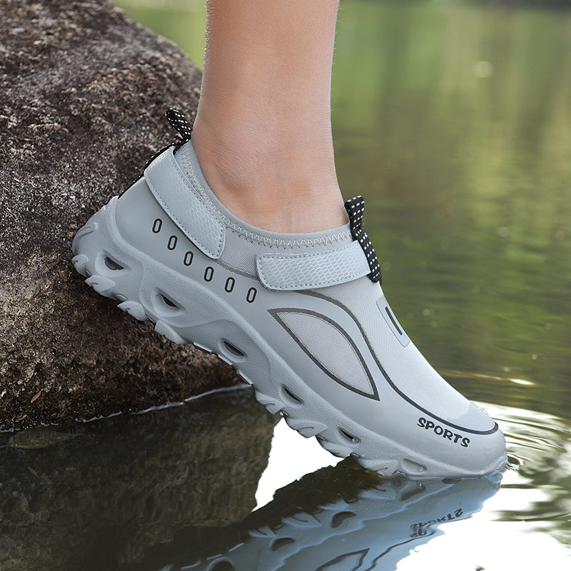 (⏰Clearance Sale - 70% OFF) Mens Non-Slip Quick Drying Beach Water Shoes Waterproof Breathable Water Hiking Shoes for Swimming Fishing