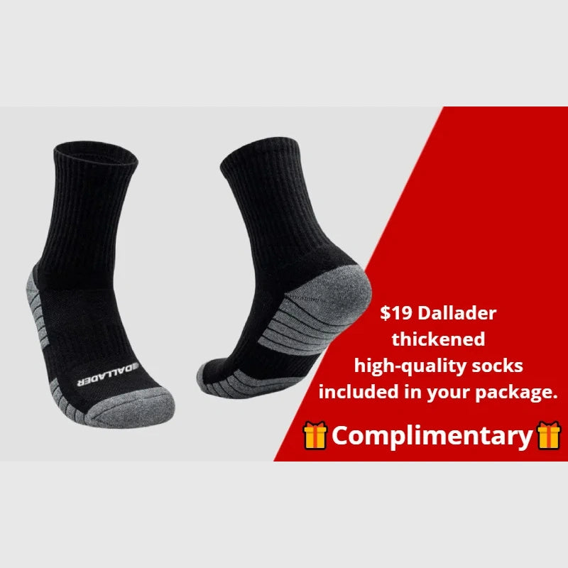 (🎁Free Socks Giveaway🧦) Men’s Waterproof Suede Hiking Shoes for Tired Feet | Wide Toe Box, Arch Support & Non-Slip Grip for Work, Trails & Wet Weather