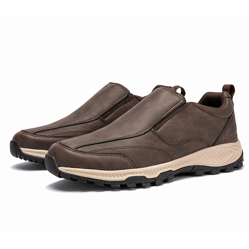Men's Genuine Leather Breathable And Comfortable Orthopedic Outdoor Sneakers
