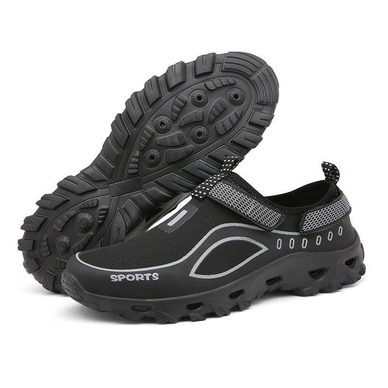 (⏰Clearance Sale - 70% OFF) Mens Non-Slip Quick Drying Beach Water Shoes Waterproof Breathable Water Hiking Shoes for Swimming Fishing