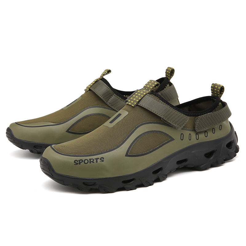 (⏰Clearance Sale - 70% OFF) Mens Non-Slip Quick Drying Beach Water Shoes Waterproof Breathable Water Hiking Shoes for Swimming Fishing