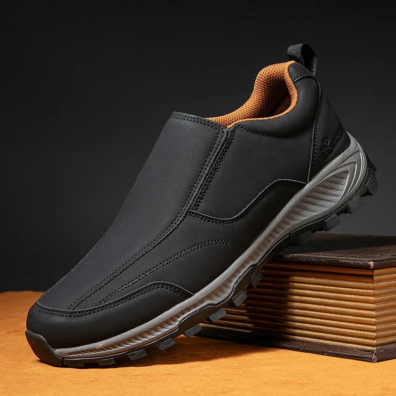 Men's Genuine Leather Breathable And Comfortable Orthopedic Outdoor Sneakers